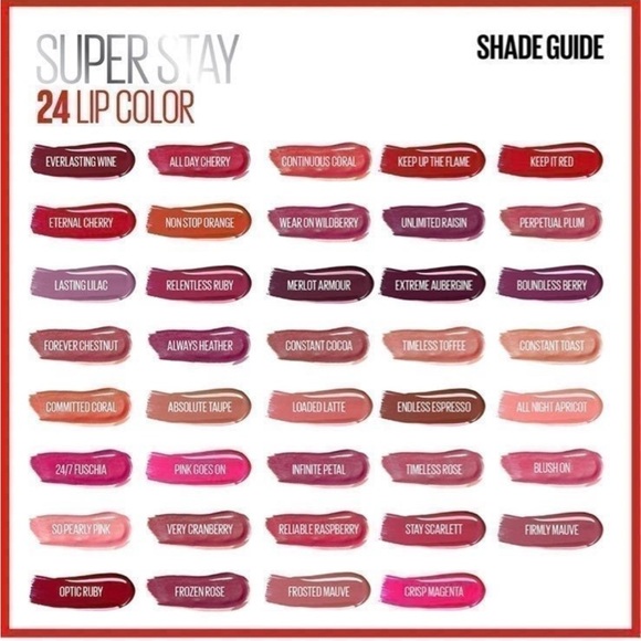 BRAND NEW Maybelline SuperStay 24 2-Step Liquid Lipstick, 050 Unlimited Raisin - Picture 8 of 10